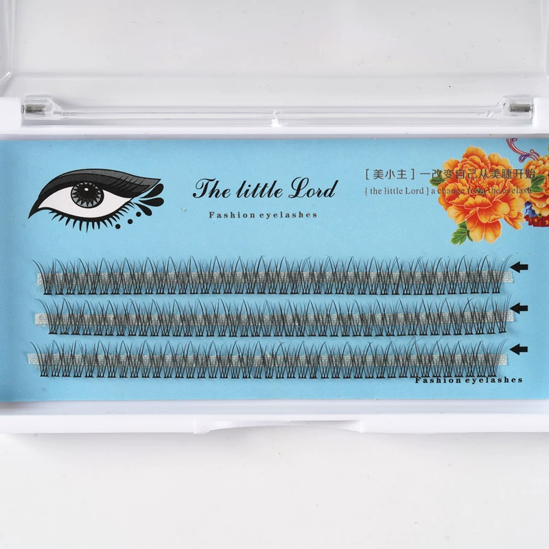 Накладныеlashes для наращивания ресниц false curls, отдельные пучки ресниц