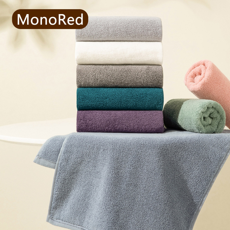 Manufacturer wholesale plain cotton 40-strand towels star hotel pure cotton towels company gift embroidery