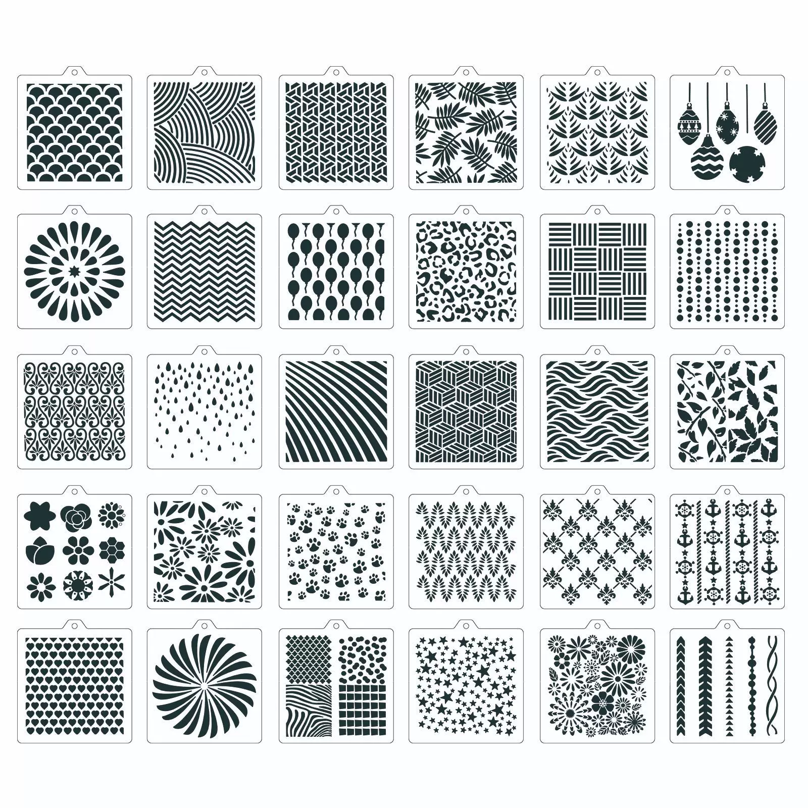 跨境新款 卡通动物绘画模板 DIY绘图工具 镂空模型辅助器 曼陀罗
