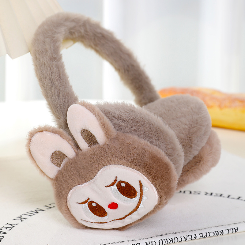 卡通保暖耳罩儿童防寒耳套女童防冻耳暖耳包秋冬新款毛绒耳捂子