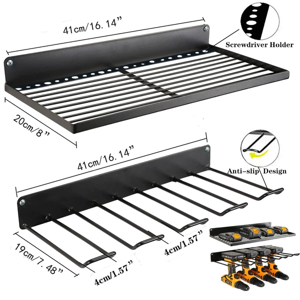 Double -layer shelf