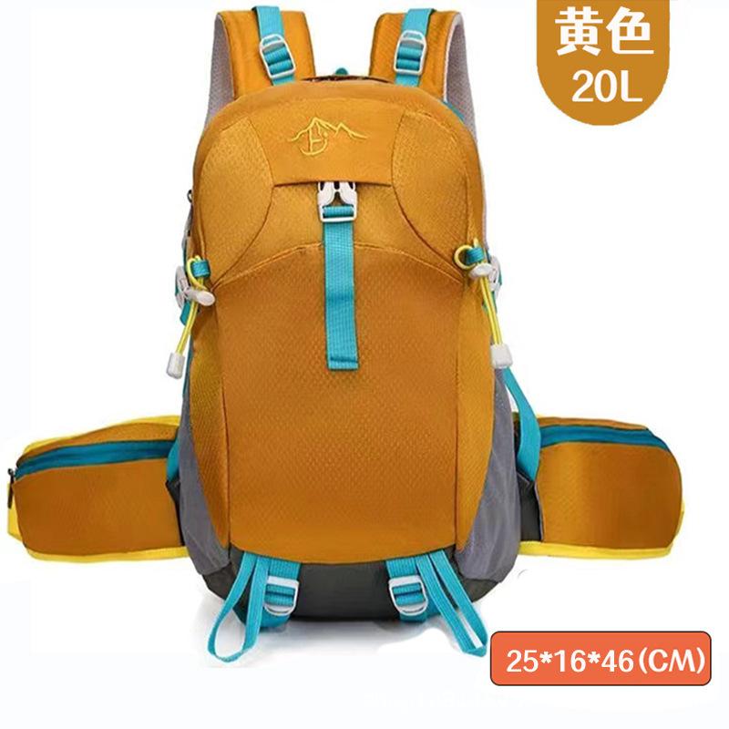 カジュアルファッションバックパック防水アウトドア旅行バックパック軽量旅行 20L 小型バックパック 2025 新しいスタイル|undefined