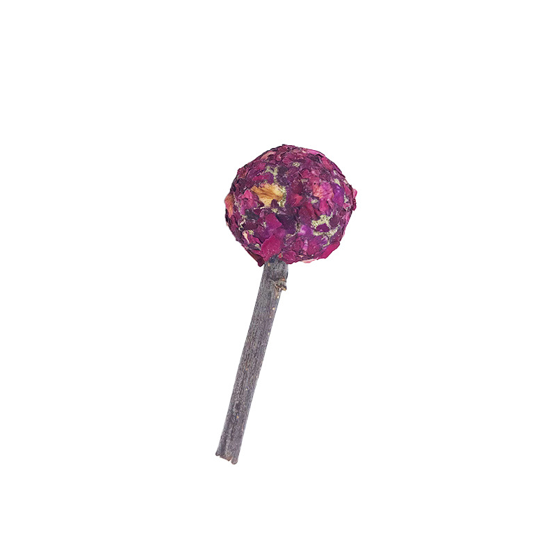 Conejo molar piruletas, flores naturales, ramas de manzana, loto, chinchilla, hámster, conejillo de indias, bolas de hierba, productos para mascotas