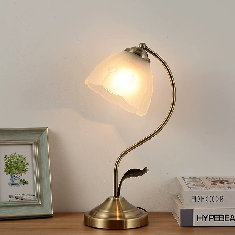 Lantern for bed for bedroom, table lamp, retro creative lights