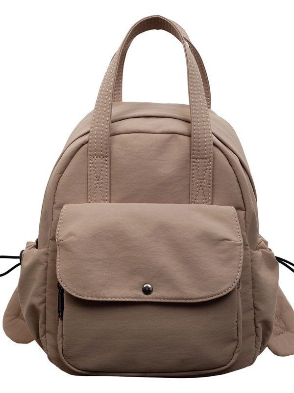 Mochila de nicho ligera, nicho de diseño, mochila portátil, viaje corto, bolsa de moda