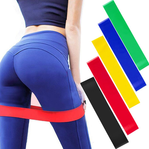 Latex tension circle yoga tension belt ring yoga circle men and women strength training resistance band elastic sheet tensioner