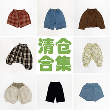 【夏季清仓不退不换】2025新款儿童短裤小童1-6宝宝中裤子夏季