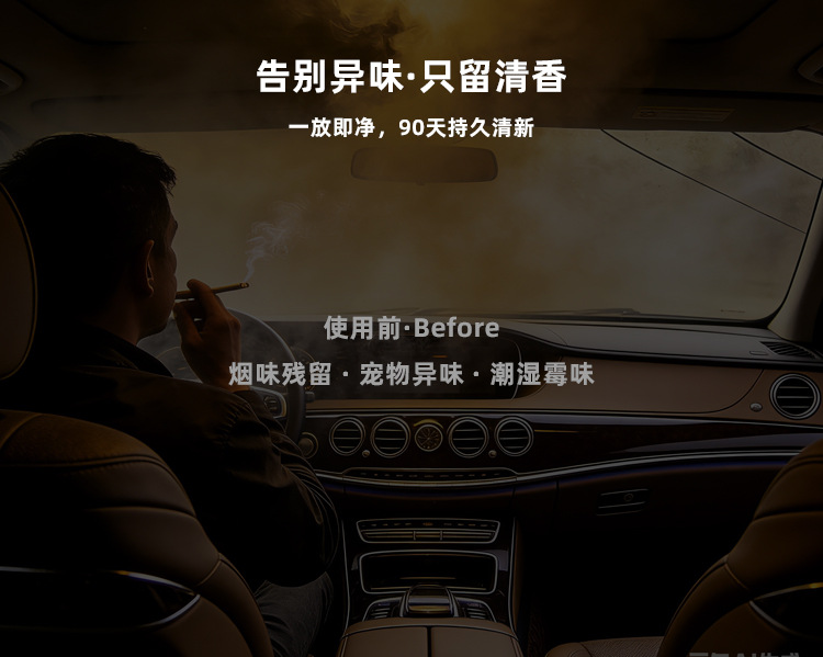 2026 New Car Air Freshener Car Perfume Car Accessories Fragrance Car Interior Perfume Odor Eliminator Decoration