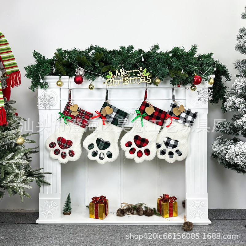 2024年アマゾン新作越境骨型クリスマスオーナメント クリスマスソックス ギフトバッグ クリスマスソックス クリスマスプレゼント|undefined