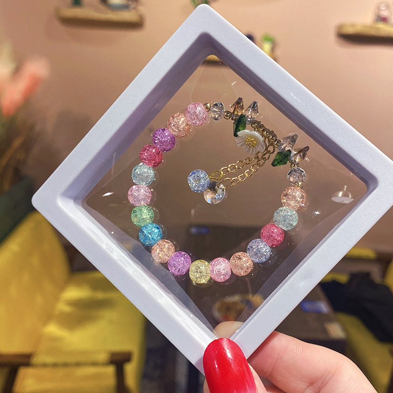 23g Weight Alloy, Glass Pendant Material Bracelets Classification Alloy, Glass Chain Material 1 Piece Quantity Daily, Date Occasion Alloy, Glass Material Bow Knot Pattern Women's Gender Elegant, Lady Style Elegant Lady Bow Knot Alloy Glass Beaded Bracelets Wholesale 无