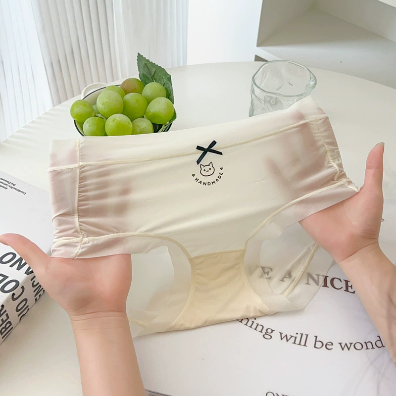 Silk light and thin quick dry breathable pants, trousers, mid rise