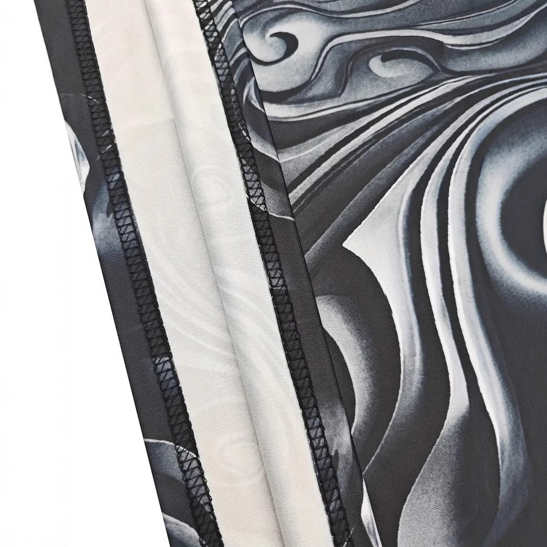 Camisa POLO transpirable con cuello con botones de manga larga suelta de negocios para hombres con estampado tridimensional tallado en metal de alta calle