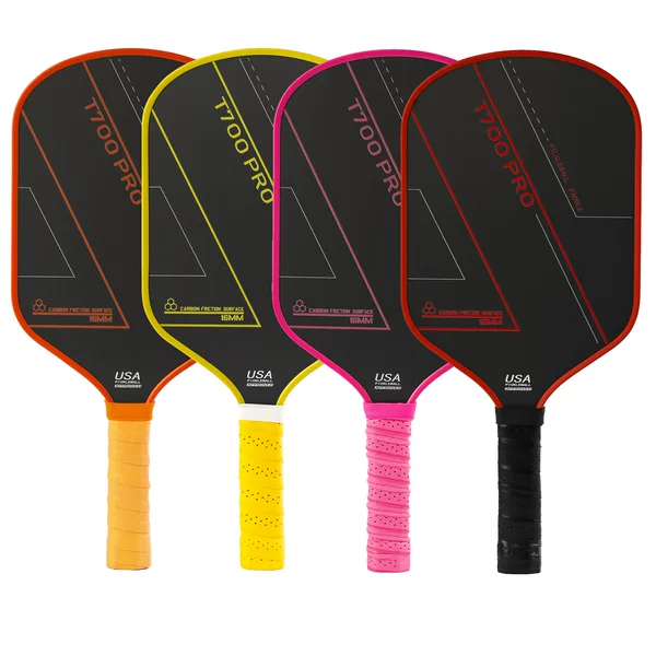 Hot selling Peak racket color T700 carbon fiber cloth matte fixed/made pattern rough Peak ball racket