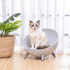 开放式猫窝 四季通用猫床 半球式宠物窝 小猫睡觉猫咪沙发