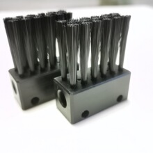 深圳毛刷加工定制 塑料件来料植毛加工 工业刷