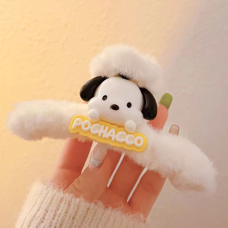 El clip de tiburón en línea es famoso. Clip de dibujos animados femeninos. Jade Gui Perro Kulomi. Estudiante detrás de la cabeza. Clip de pelo.