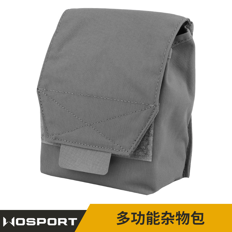 Wosport Molle System 5.56/9mm Laser Cutting Multi-Purpose Storage Bag Multi-Functional Utility Bag