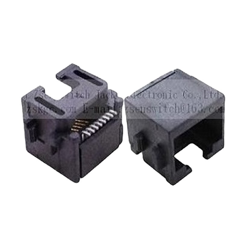 迷你网孔母座RJ45   耐温网孔插座沉板RJ45   全塑沉板RJ45接口