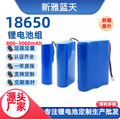 18650 リチウム電池パック 3.7V 7.4V 12V エアポンプ計器直列および並列大容量充電式リチウム電池