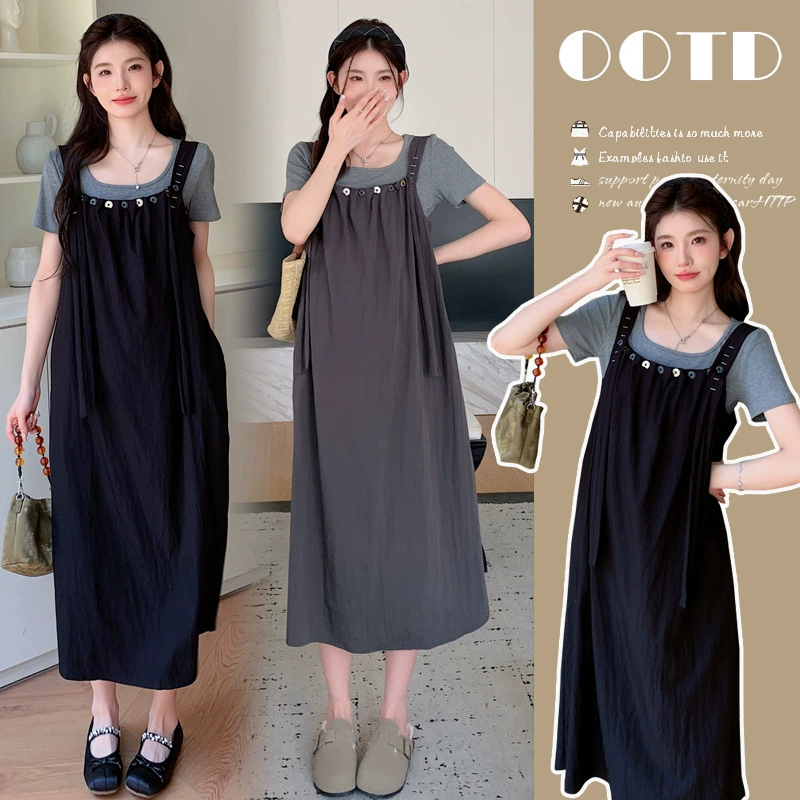 Реальный спот 2024 летний новый дизайн для беременных с широкими ножками