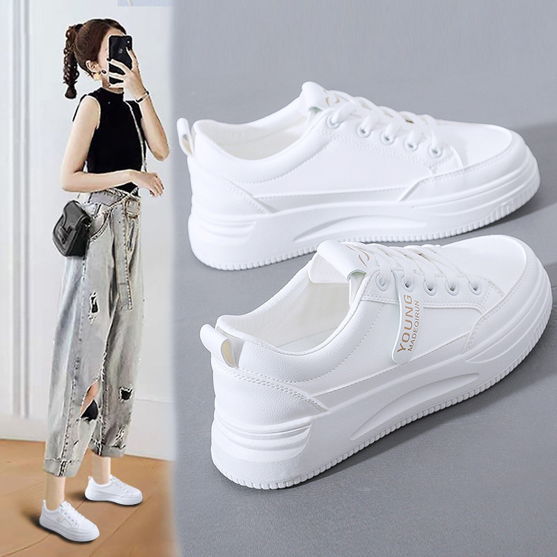 Casual shoes women's 2025 summer new board shoes women's shoes breathable mesh small white shoes women's Korean version of Joker shoes wholesale
