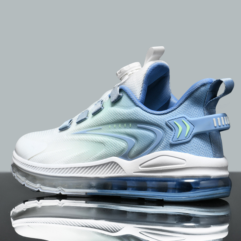 2025 New Model with Rotating Buckle, Full-Length Fly-Knit Air Cushion, All-Season Rubber, Wear-Resistant 47, Non-Slip, Export 48, Extra Large Size