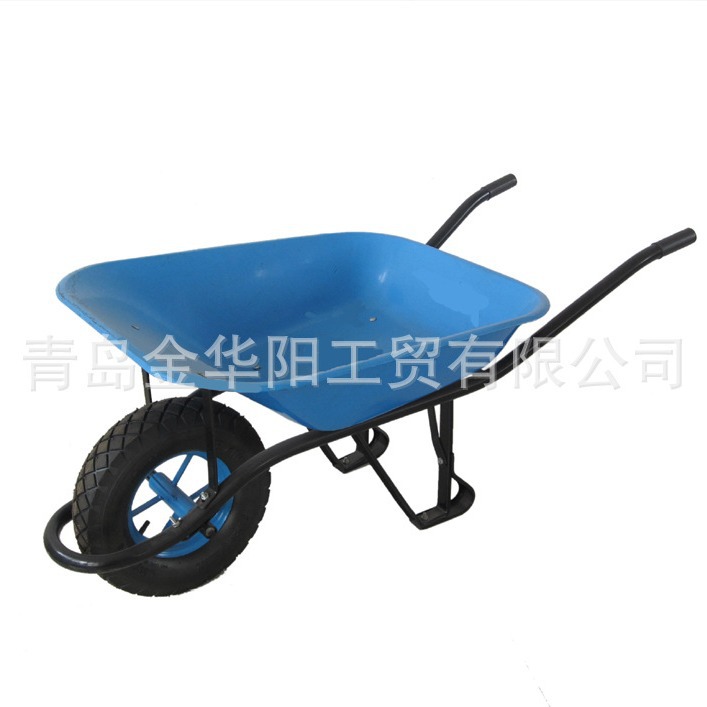 物流建筑铁质手推车wb7201独轮手推车 工地手推车 wheel barrow