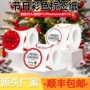 跨境节日热敏圣诞标签纸