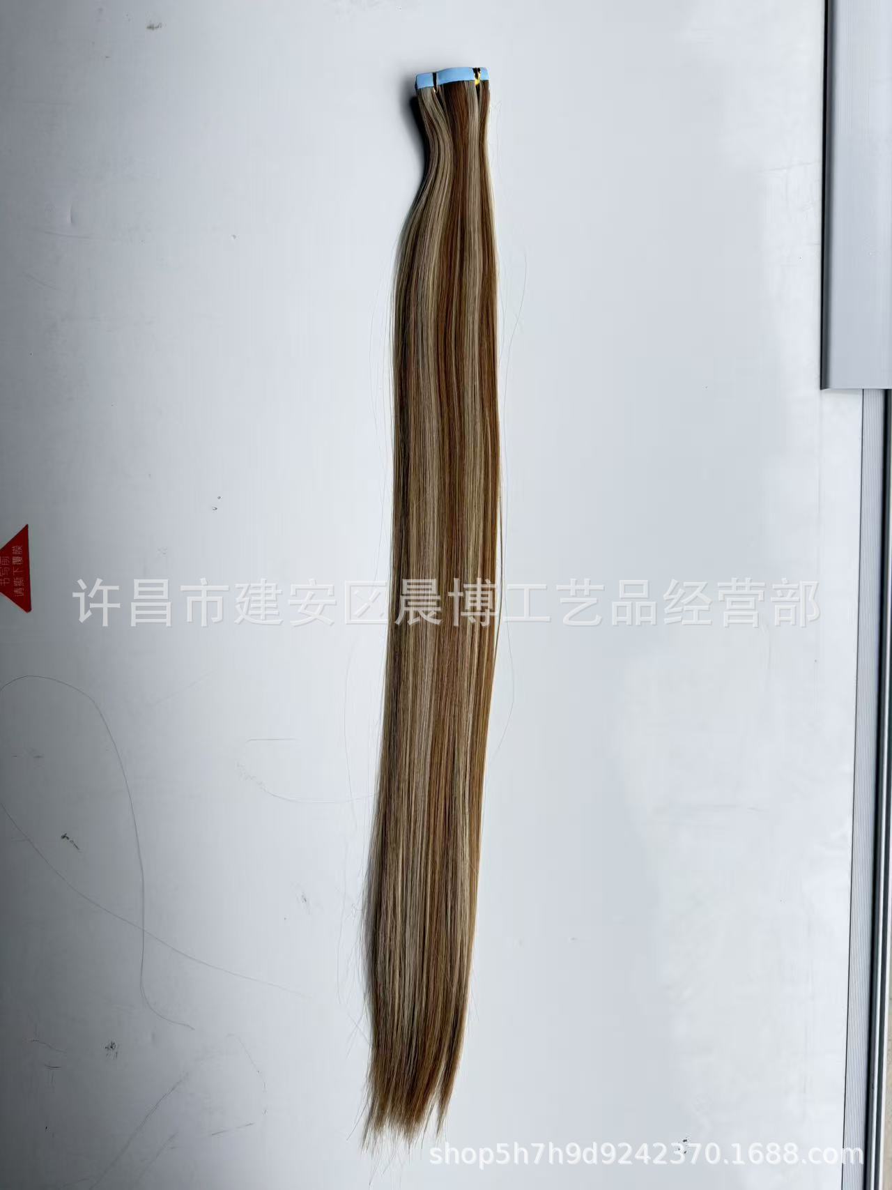 Película extensión de cabello peluca natural invisible sin rastro de fibra de viscosa europea Tape en extensiones