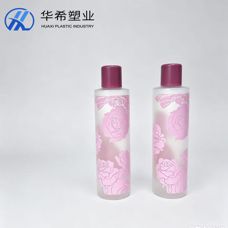250ml塑料喷色pet爽肤水精油瓶分装瓶洗发水沐浴露瓶酒店洗护瓶