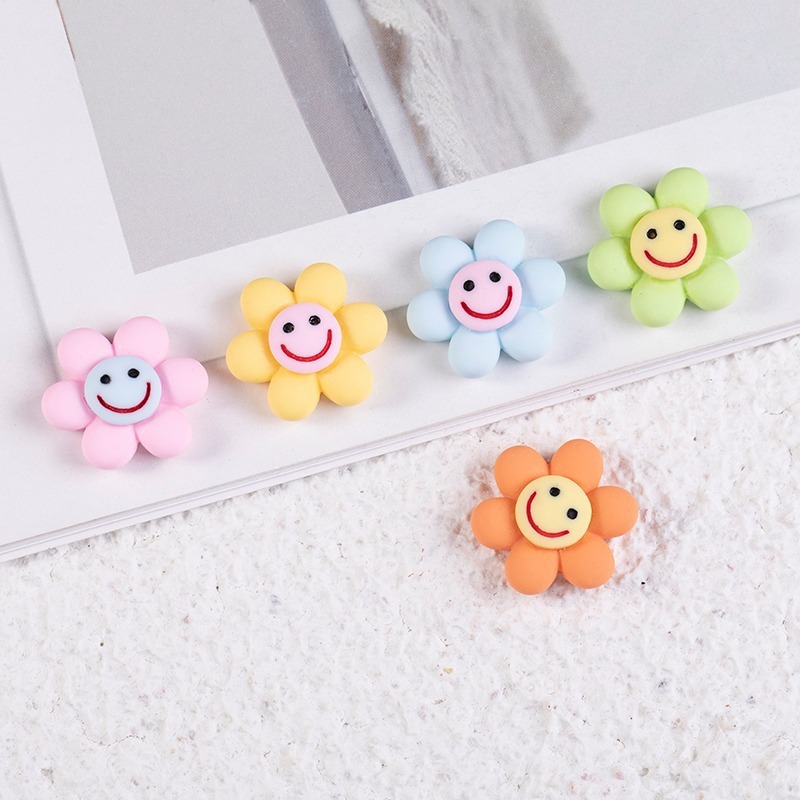 Cartoon cute accessories flower-shaped