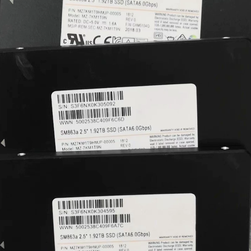 Твердотельный накопитель SM863A 1.92 ТБ