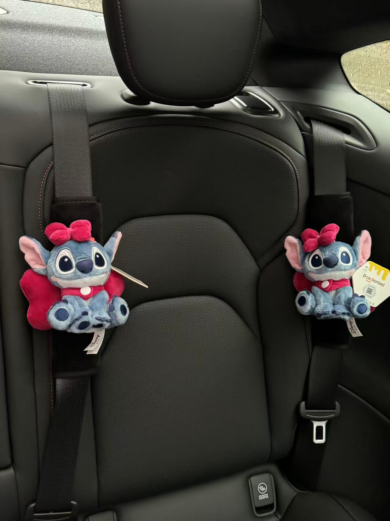 Genuine Stitch Car Seat Belt Shoulder Cover Anti-Wear High-End Car Seat Belt for Women in All Seasons
