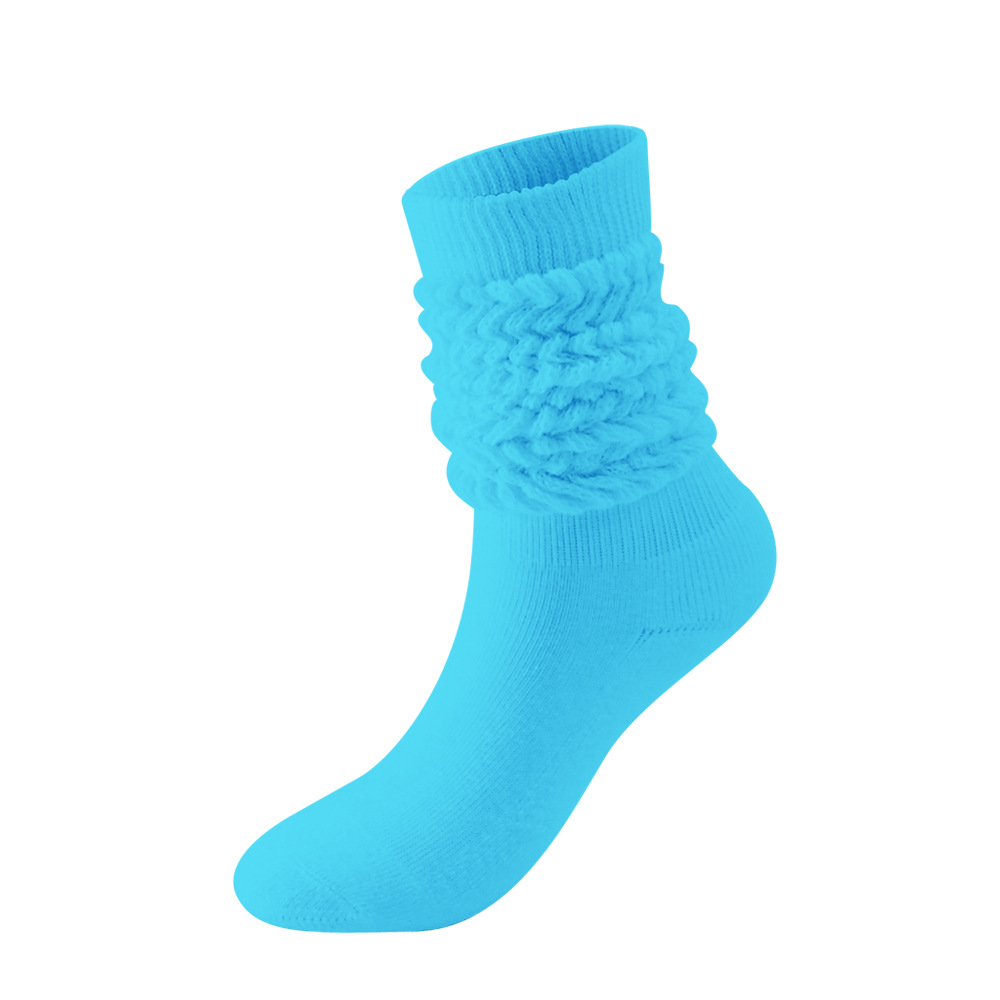 Comercio exterior transfronterizo para hombres y mujeres apilando calcetines Calcetines de burbujas de Amazon de tubo largo cálido de otoño e invierno