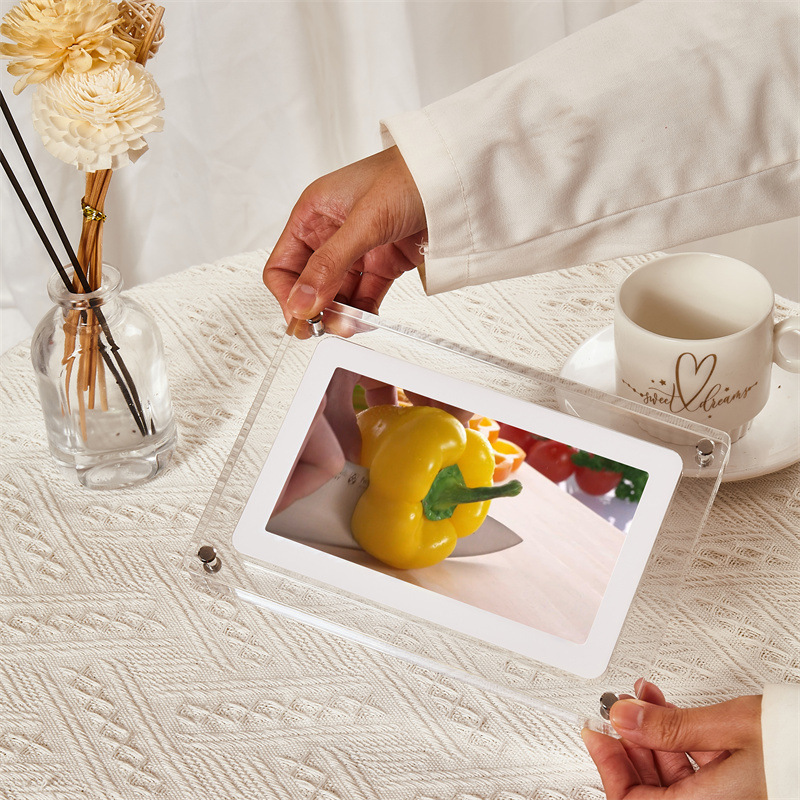 Cross-border New 5 inch Acrylic Digital Photo Frame Picture Video Electronic Album IPS Display Player