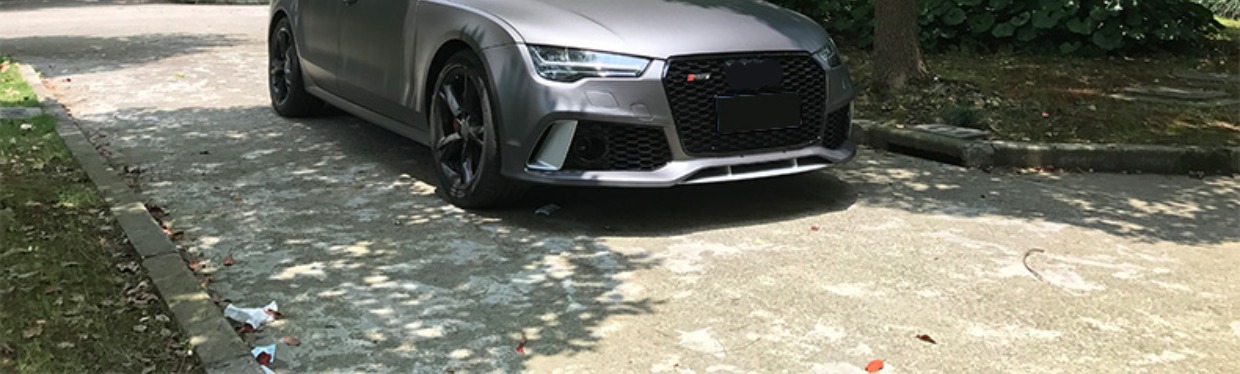 09-24 A7 modified RS7 large surround upgrade S7 front and rear bumper side skirt tail lip tremella for Audi A7 wholesale