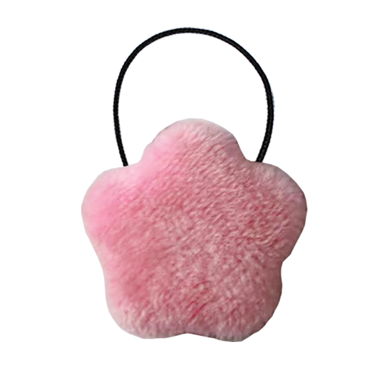 Розовый шарик из цветка сливы