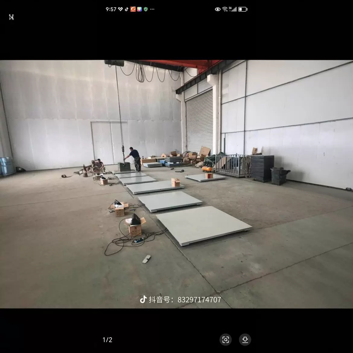 Электронный вес 1T 2 T3 тонн Электронный фунт 1.2x1.2 м 1,5 м x 1.5 м Германия Dобили