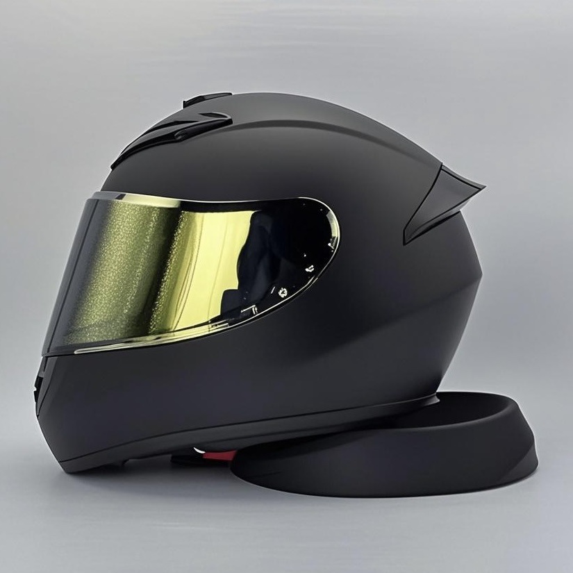 Yan nuevo casco de motocicleta masculino completo casco de bicicleta casco de coche eléctrico casco de verano para hombres y mujeres cuatro estaciones