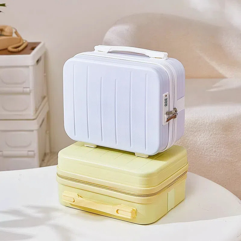 14inch Makeup Bag, Women's Password Lock Suitcase, Travel Bag, Storage Suitcase, Lightweight Small Carry-On Suitcase 14inch Makeup Bag, Women's Password Lock Suitcase, Travel Bag, Storage Suitcase, Lightweight Small Carry-On Suitcase