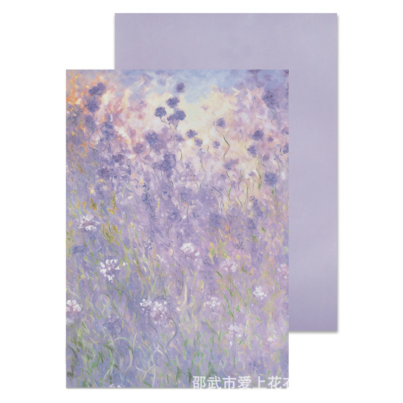 향기로운 유화 [바람이 꽃편지를 전하다]  35*50CM/10장