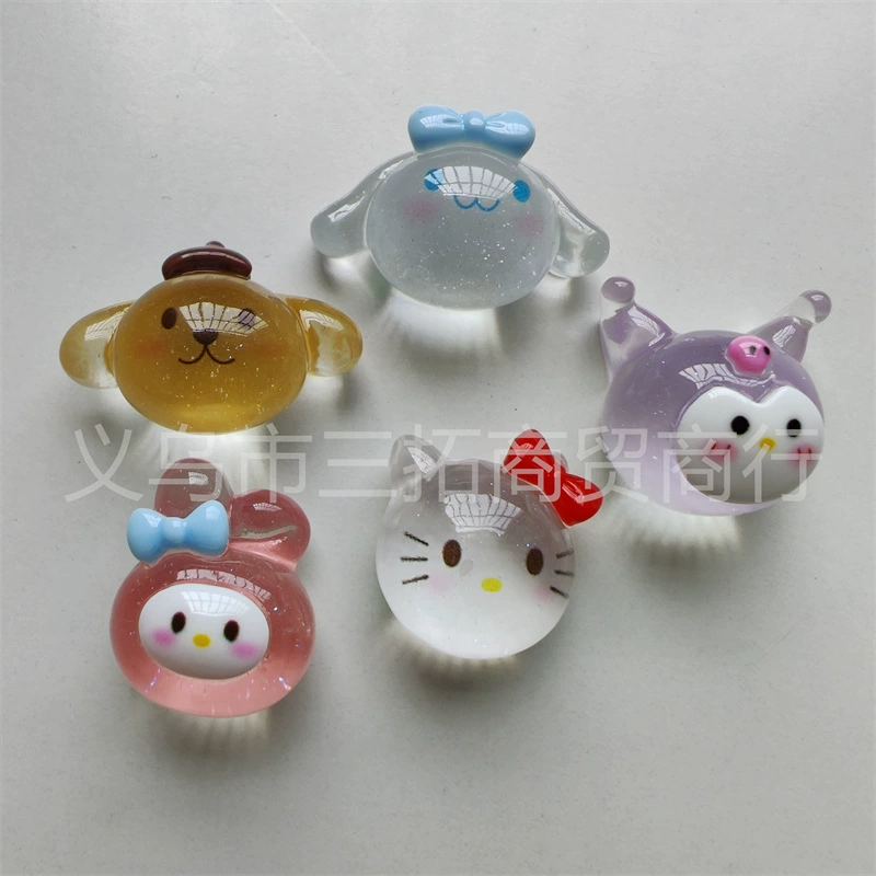 Cartoon accessories, cream phone case, three dimensional accessory, DIY