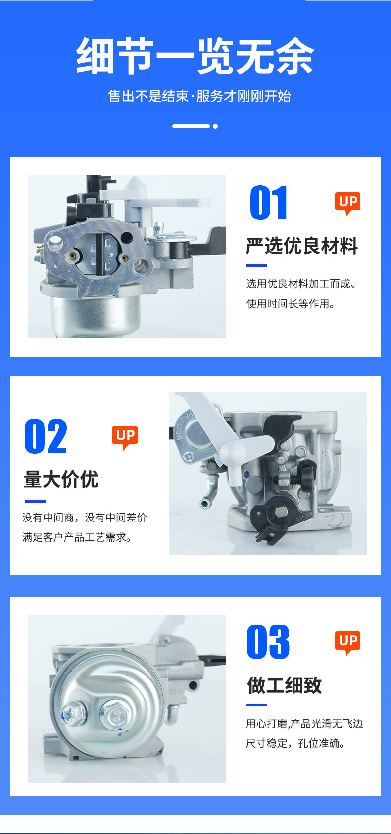 P19G Silver Carburetor Is Suitable for Gx200/6.5Hp Mechanical Carburetor 196Cc Without Cup, Supplied by the Manufacturer