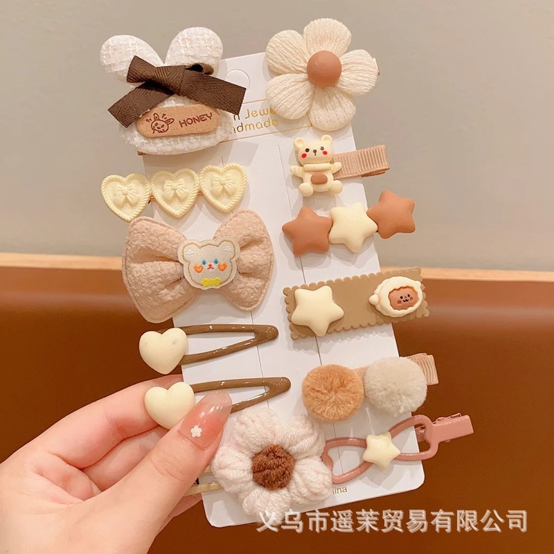 多巴胺儿童发夹女前额刘海夹鸭嘴夹头饰发卡碎发侧边卡子发饰夹子|undefined