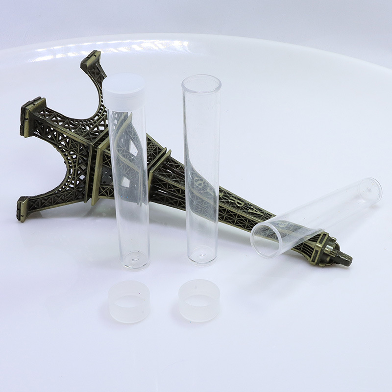 Botella de tubo de ensayo 5G botella de plástico botella de polvo brillante botella de polvo de oro con lentejuelas botella de polvo seco sub-embalaje botella de polvo flash botella de Tubo Transparente