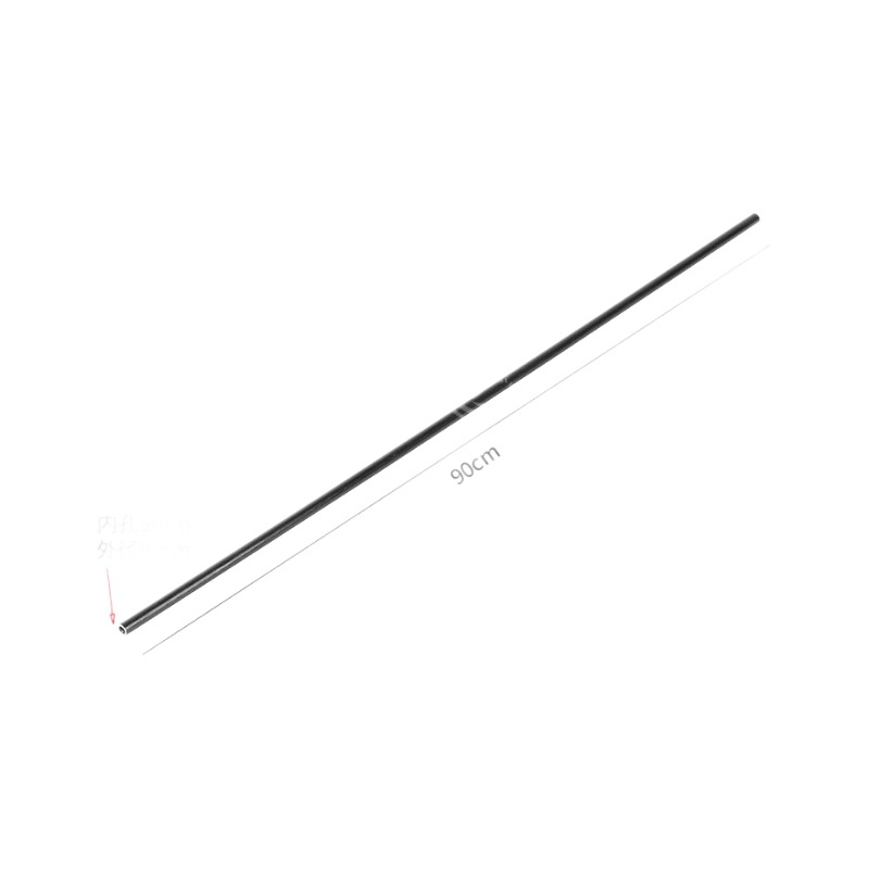 8 * 5mm varilla de inserción única 90cm varilla de fibra de vidrio hueca árbol de fruta rotación atomización boquilla de pulverización conjunto de varilla de micro pulverización