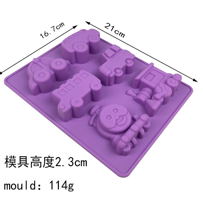 9連異なる草花形食品級シリコン型チョコレートキャンディーゼリー凉粉金型DIY手作り石けん型|undefined