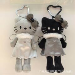 新款三丽鸥长腿kt系列卡通毛绒玩具挂饰包包饰品生日礼物钥匙扣
