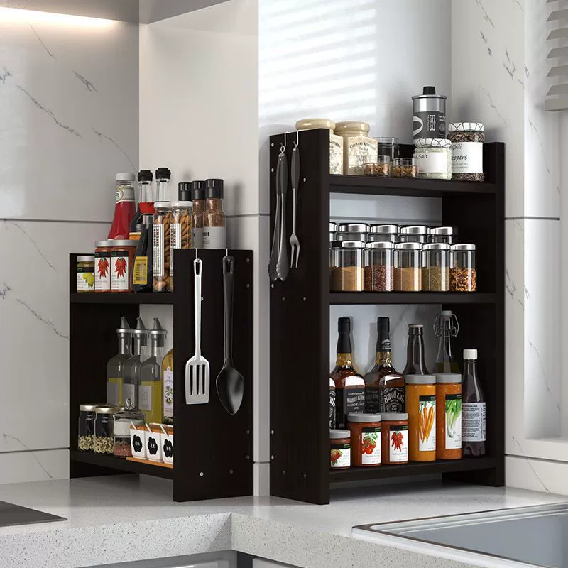 Кухонная подставка для кухонных столешниц подставка для приправ для хранения соевого соуса Многослойная подставка для плиты