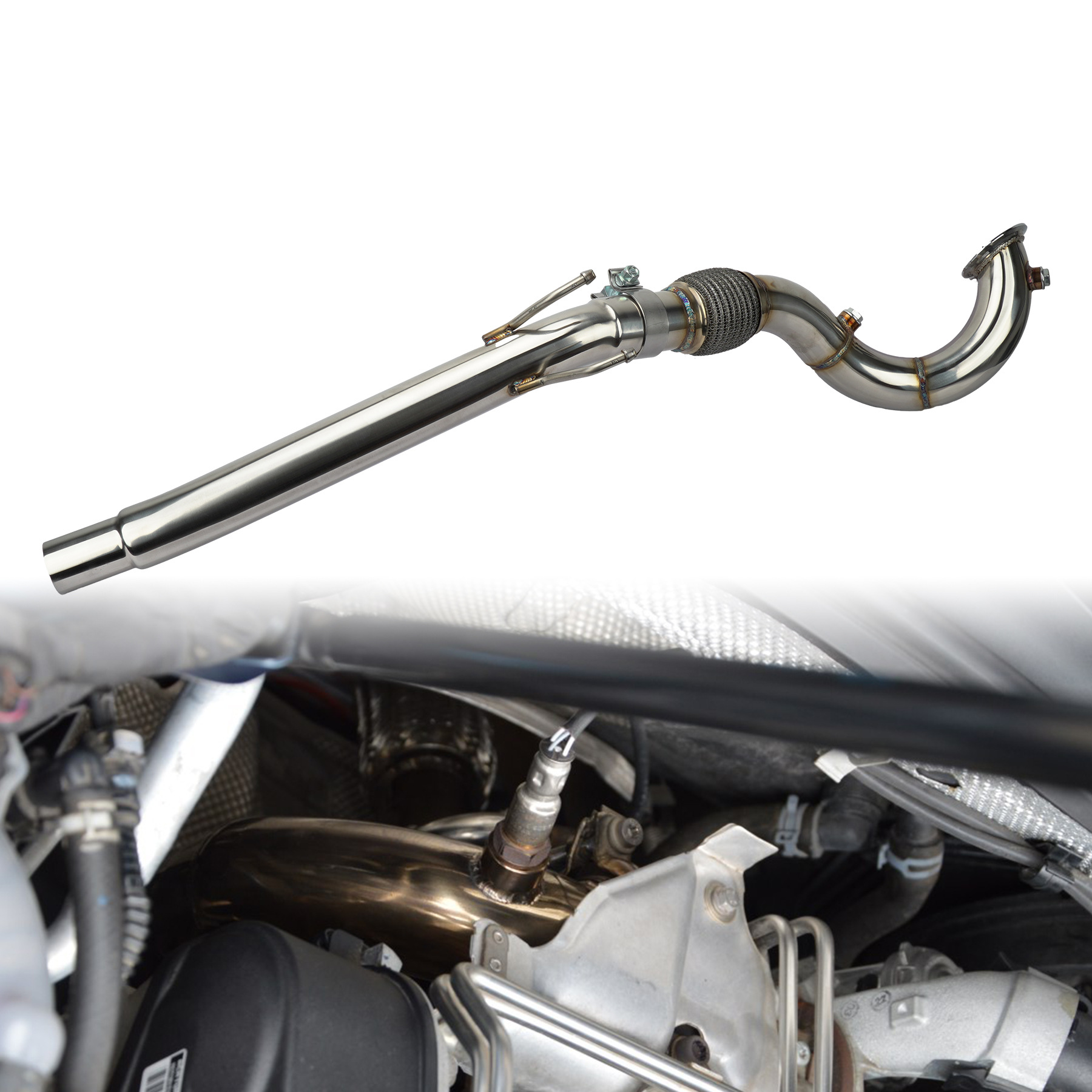 Car Exhaust Manifold for Volkswagen Golf Mk7 Jetta Ea211 Audi A3 1.4t Series